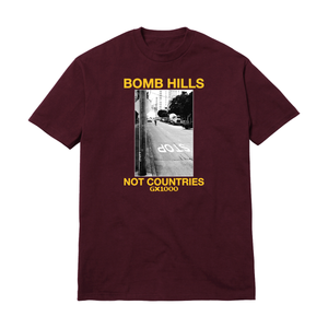 GX1000 - Bomb Hills Tee burgundy