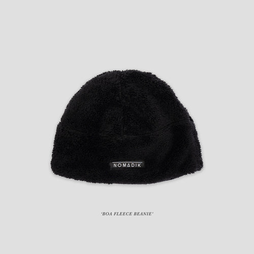 Nomadik - Boa Fleece Beanie black