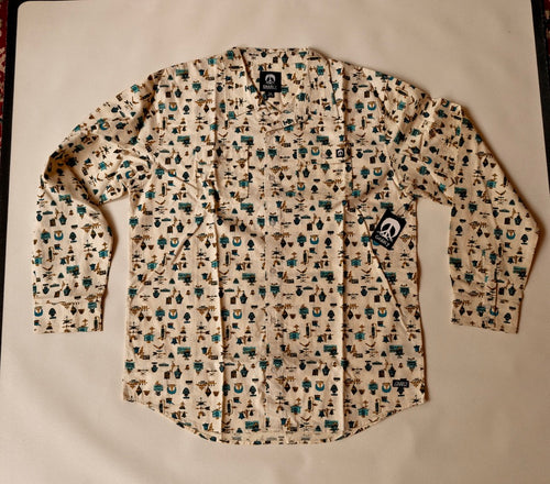 Gnarly - Vintage Woven Shirt XXL
