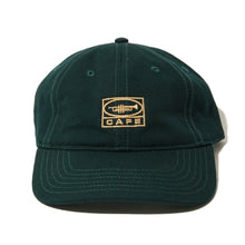 Laden Sie das Bild in den Galerie-Viewer, Cafe Skateboards - 6 Panel Cap washed forest green