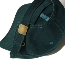 Laden Sie das Bild in den Galerie-Viewer, Cafe Skateboards - 6 Panel Cap washed forest green