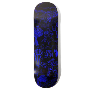 Cafe Skateboards - Gaurab Sketches Deck 8.38