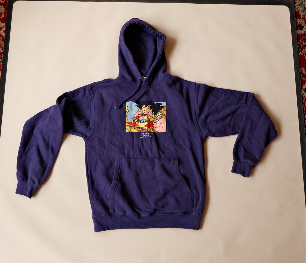 Gnarly - Goku Hoodie purple S