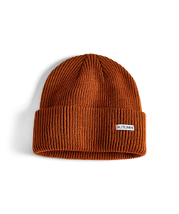 Autumn - Cord Beanie rust brown