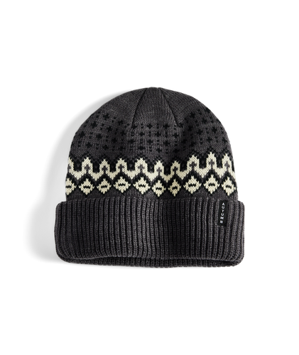 Autumn - Fair Isle Beanie charcoal