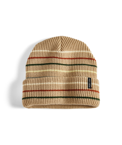 Autumn - Multi Stripe Beanie khaki