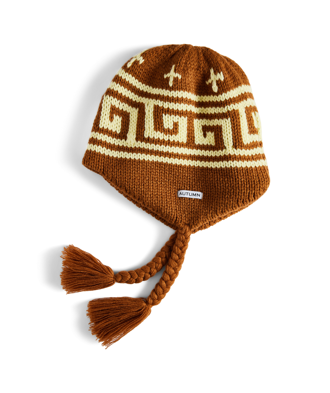 Autumn - Niseko Ear Flap Beanie nutmeg