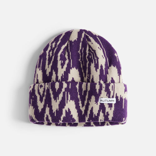 Autumn - Craft Beanie grape