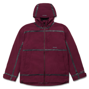 Howl - Taped Snow Jacket burgundy