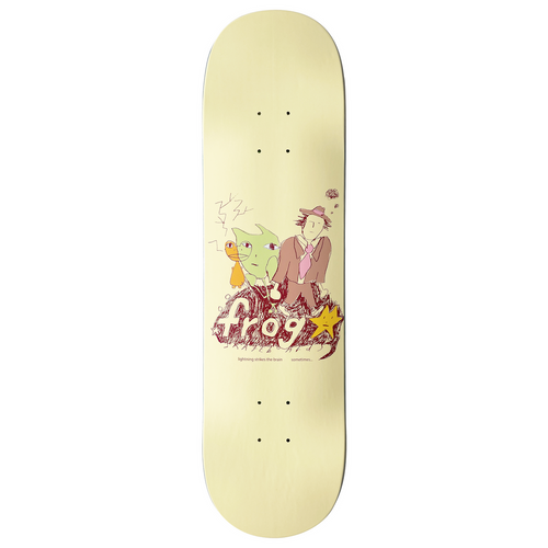 Frog Skateboards - Lightning Strikes The Brain Deck 8