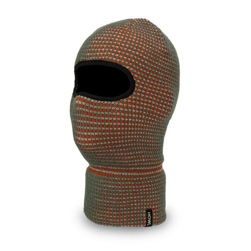 Howl - Burglar Facemask orange/wolf grey