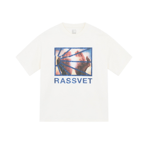 Rassvet - Logo Tee off white