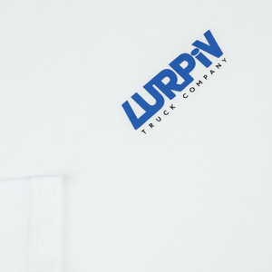 Lurpiv - Logo Tee white