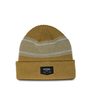 Howl - Stripe Beanie tan