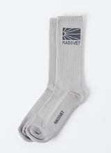 Laden Sie das Bild in den Galerie-Viewer, Rassvet - Logo Socks grey
