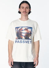 Laden Sie das Bild in den Galerie-Viewer, Rassvet - Logo Tee off white