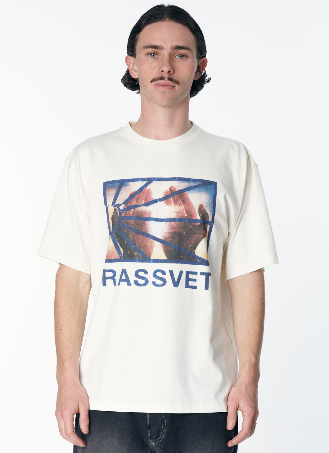 Rassvet - Logo Tee off white