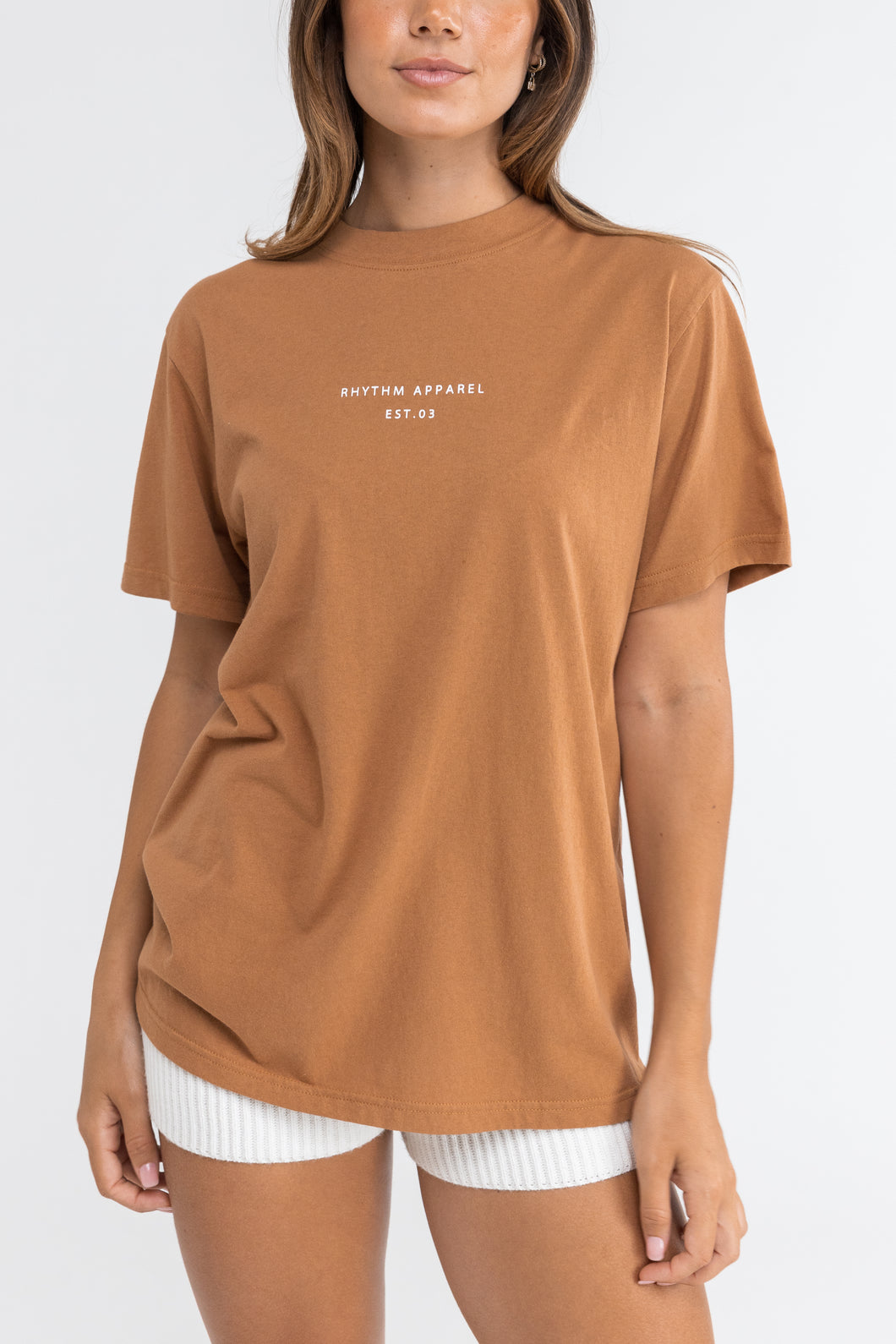 Rhythm - Classic Brand Shirt caramel